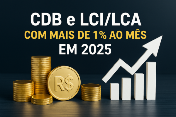 CDB e LCI/LCA com mais de 1% ao mês em 2025