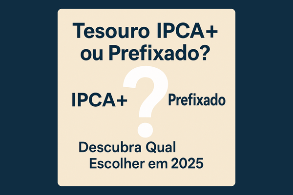 Tesouro IPCA+ ou Prefixado