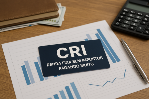 CRI- Renda fixa sem imposto pagando muito